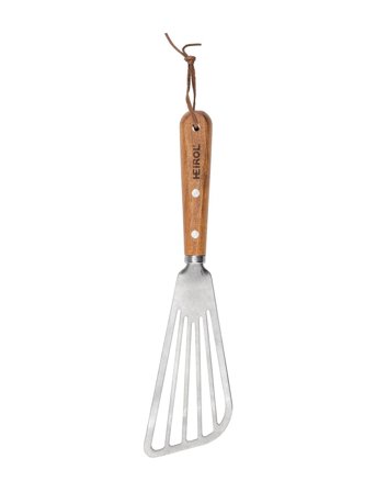 Heirol Slotted Turner Beech Wood - Silver - ONE SIZE