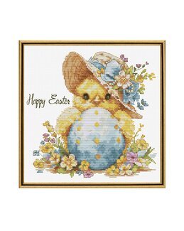 Stickpackung Bild Happy Easter