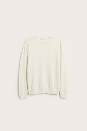 Kappahl | Finstrikket genser | Hvit