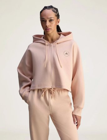 adidas by Stella McCartney Asmc Cro Hoodie - Pink - L