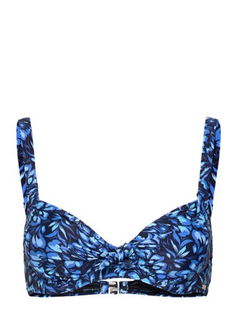 Bahamas Bikini Wire Bra Blue Abecita