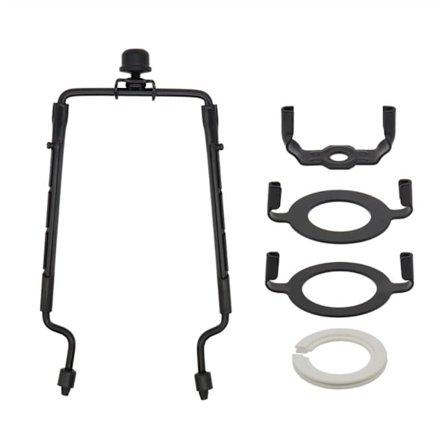 Lampe Harpe Holder Sæt Lampeskærm Beslag SORT