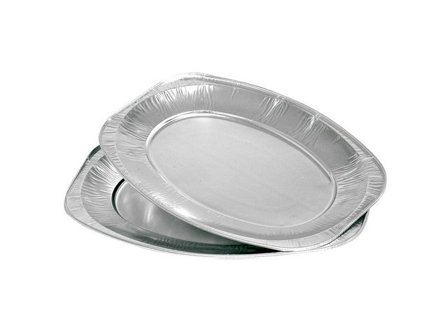 ABENA Serveringsfat aluminium oval 24,3x35cm - Lyreco - Kök och servering - Matförvaring - Uppläggningsfat