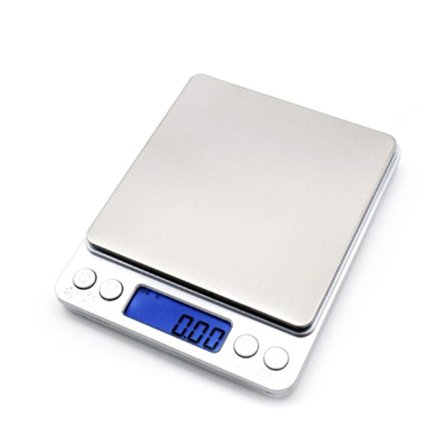 Digital Precisionsvåg 500g/0.01g Fickvåg, Brevvåg, Gramvåg, Juvelerarvåg, med 6 Enhetsomvandlingar, LCD-Display, Idealisk för