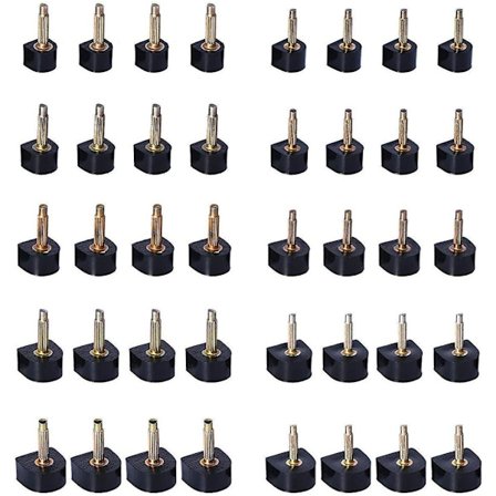 20 Par Hælplader Hælstifter Hæl Udskiftning, 8, 9, 10, 1, ZQKLA{hw}