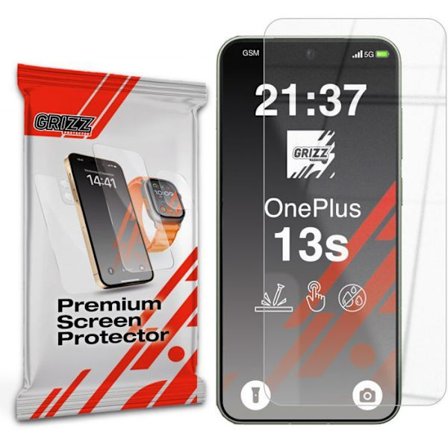 Skydd film telefon - skyddsglas telefon Grizzglass HybridGlass för OnePlus 13s
