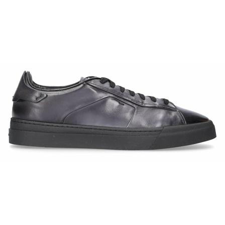 Santoni - Sneakers - Grå - Herr - Storlek: 43 Eu, Herr, Storlek: 43 EU
