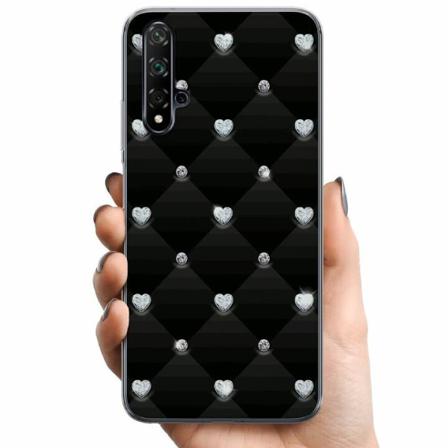 Huawei Nova 5t Tpu Mobilskal Bling Heart