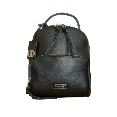 Twinset, Backpacks Zwart, Dames, Maat:ONE Size