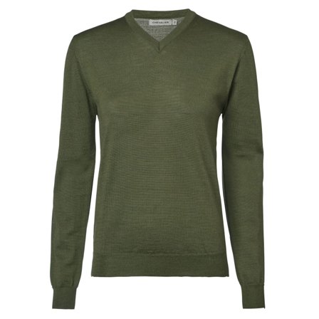 Chevalier Women's Blaise Pullover Women long-sleeved sweaters Green 40