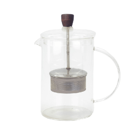 ERNST Tekanna i glas Serveringstillbehör Transparant 9,5x18