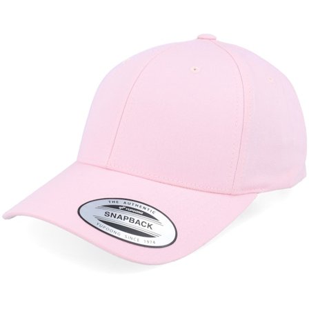 Yupoong - Rosa adjustable Cap - Curved Pink Adjustable @ Hatstore