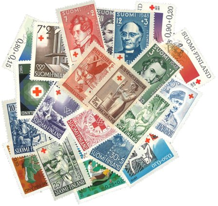 Finland 1946-1978 - Røde Kors - 29 forskellige frimærker - Postfrisk