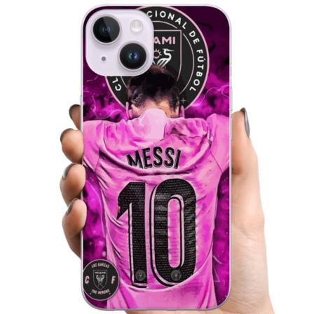 Apple iPhone 15 TPU Mobilcover Lionel Messi (Inter Miami CF)
