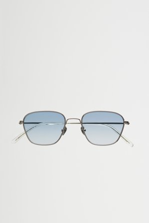Otis Silver - blue gradient lens