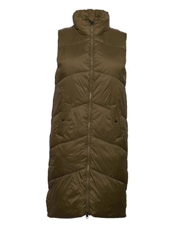 Vmuppsala 3-4 Waistcoat Brown Vero Moda