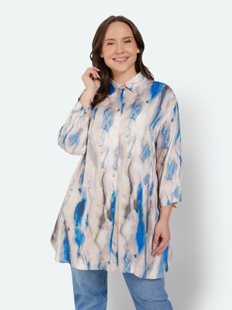 CISO - Skjorte - Blå / Sand Mix