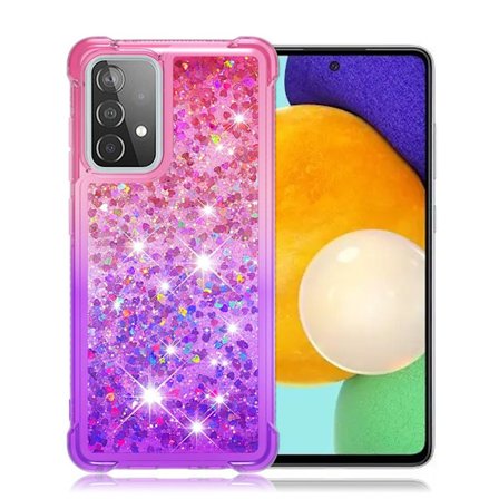 Princess Samsung Galaxy A52 5G cover - Lyserød / Lilla