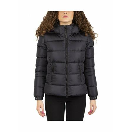 Save The Duck, Coats Zwart, Dames, Maat:L