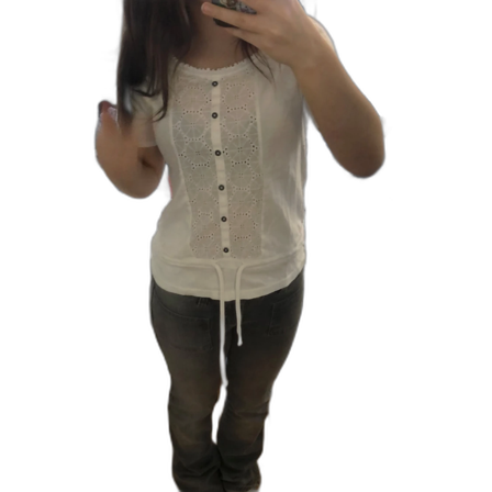 Vit blus från Isolde