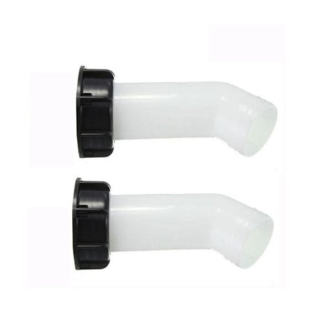 Anslutning S60X6 vattentank 1000L - Förlängningsdiameter 40 mm