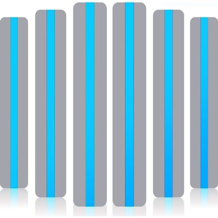 Galaxy 18-pak farvede overlægningsmarkering Bogmærker Læsestrimler Hjælp med dysleksi (blå) Blå