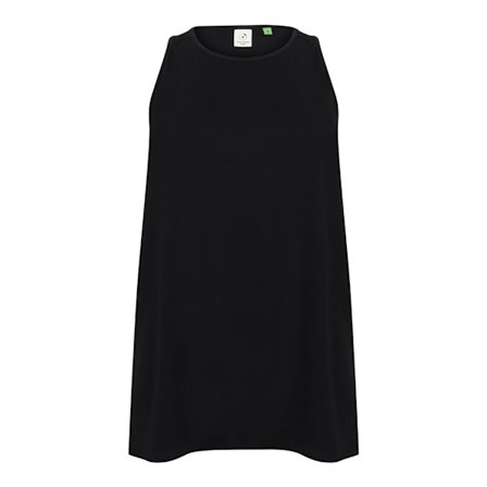 Tombo Dam/Dam Öppen Ryggväst Svart