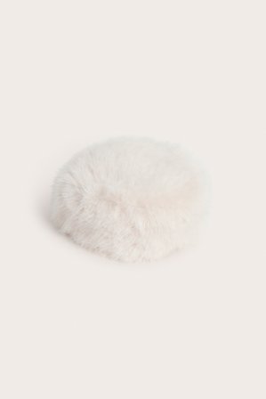 Kappahl | Pälsmössa | Offwhite