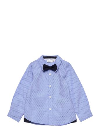 Nmmriza Ls Shirt R Skjorte Blå Name It