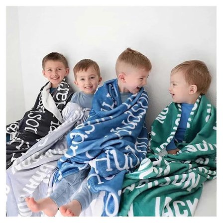 Personlig Navnepledd Navnepledd Design Skriftfarge Flott Gave Til Bursdag Jul