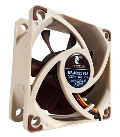 Noctua NF-A6x25 FLX - kabinettvifte