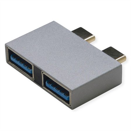 ROLINE USB3.2Gen1 Adapter 2xC(M) -