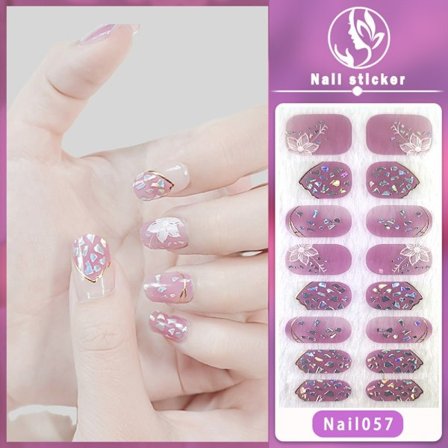 Franska Nageldekaler Nail Art Sticker 4 4