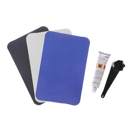 5 Stk. PVC Reparationslapper, Selvklæbende PVC Reparationslappesæt med Lim til Gummibåd