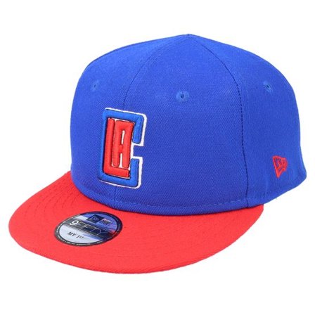 New Era - NBA Blå snapback Keps - Kids Los Angeles Clippers My 1St 9FIFTY Royal/Red Strapback @ Hatstore