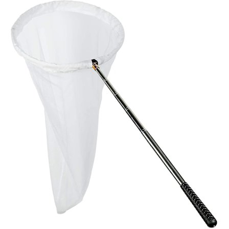 Insekt- og sommerfuglnett, 36 tommer netto dybde, håndtak utvides til 59 tommer