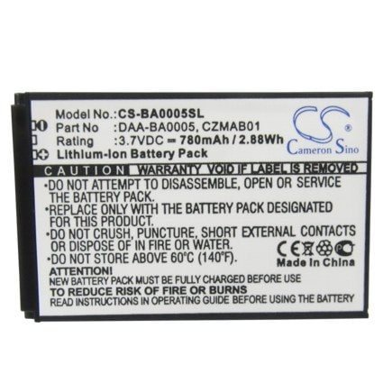 Batteri til medieafspiller til Creative Zen Micro, Zen Micro Photo, Zen Micro 5GB osv.