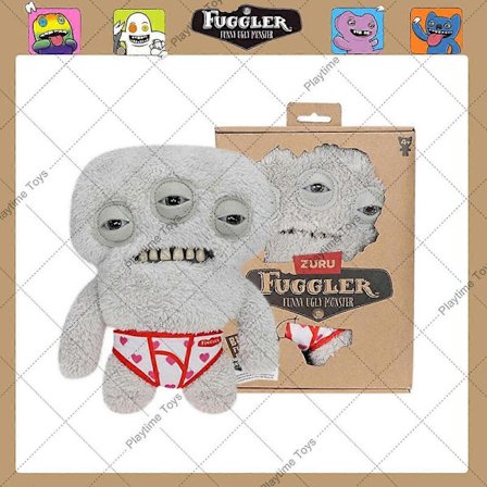 Fuggler Original Ugly Teeth Monsters Plyslegetøj Bredøjede Monstre Familie På Ferie i Undertøj Plys Varme Gaver Til Børn