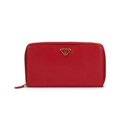 Prada Vintage Pre-owned Wallets Rød, Dame Vintage Accessories, Størrelse: ONE Size