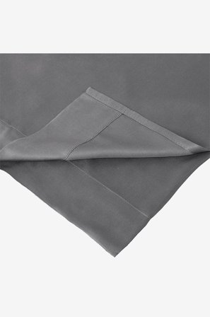 Tempur - Silky Bamboo Fladt lagen - Grå - Lagner - 180X270 - Fra Homeroom