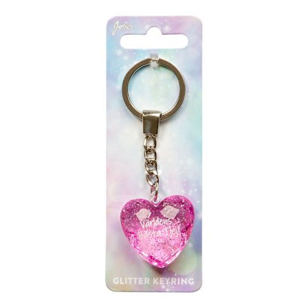 Hjärta Världens Bästa Tjej Nyckelring