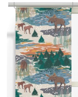 Panellängd Älgrike 2-pack - Arvidssons Textil