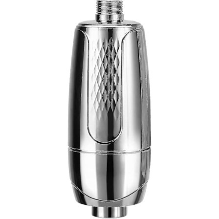 Brusesi 10-trins Brusespandfilter med Udskiftelige Filterpatroner Vandblødgøringsbrusespand