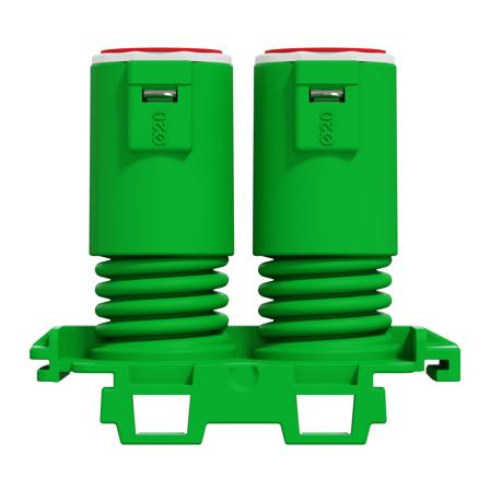 Schneider Multifix Dobbel veggboks 12mm 2-løp