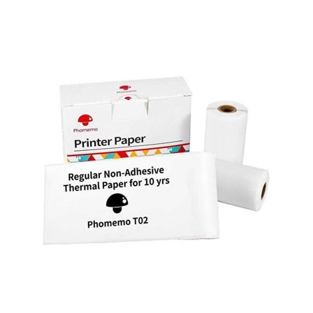 Termopapir 53 mm x 6,5 m - 3-pak til Phomemo printere