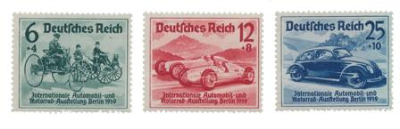 Tyske Rige 1939 - MICHEL 686-688 - Ubrugt