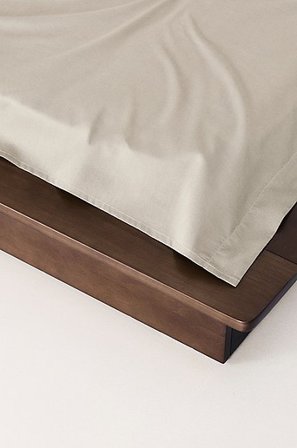 Jotex - Lakan Enkelsäng Ekologisk Beige ZACK - Köp Lakan hos Jotex