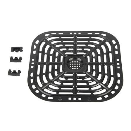 Fyrkantig 24x23 cm ersättning av fritös grillpanna 304 rostfritt stål byte av fritös.