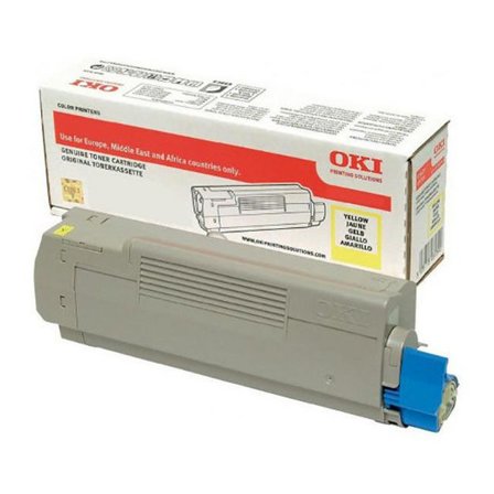OKI Toner 46471101 Gul - Lyreco - Toner och bläck - Tonerkassetter - Toner OKI