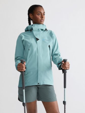 Klättermusen Allgrön 2.0 Jacke Damen - Mineral Blue - M